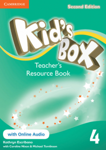Kid's Box Level 4 Teacher's Resource Book with Online Audio